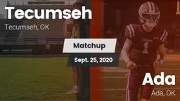 Matchup: Tecumseh  vs. Ada  2020