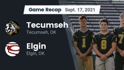 Recap: Tecumseh  vs. Elgin  2021
