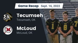 Recap: Tecumseh  vs. McLoud  2022