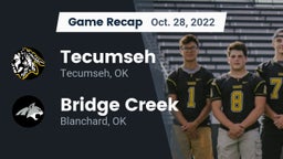 Recap: Tecumseh  vs. Bridge Creek  2022