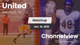 Matchup: United  vs. Channelview  2018