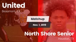 Matchup: United  vs. North Shore Senior  2019