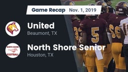Recap: United  vs. North Shore Senior  2019