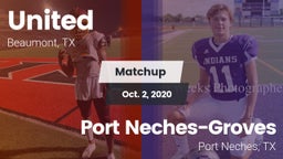 Matchup: United  vs. Port Neches-Groves  2020