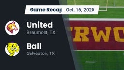 Recap: United  vs. Ball  2020