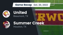 Recap: United  vs. Summer Creek  2022