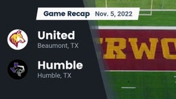 Recap: United  vs. Humble  2022