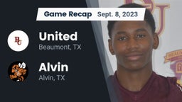 Recap: United  vs. Alvin  2023