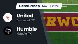 Recap: United  vs. Humble  2023
