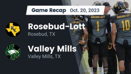 Recap: Rosebud-Lott  vs. Valley Mills  2023