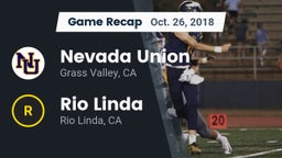 Recap: Nevada Union  vs. Rio Linda  2018