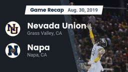 Recap: Nevada Union  vs. Napa  2019