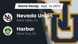 Recap: Nevada Union  vs. Harbor  2019