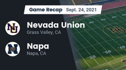 Recap: Nevada Union  vs. Napa  2021