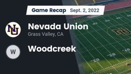 Recap: Nevada Union  vs. Woodcreek 2022