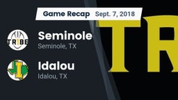 Recap: Seminole  vs. Idalou  2018