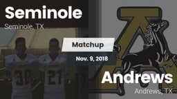 Matchup: Seminole  vs. Andrews  2018