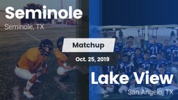 Matchup: Seminole  vs. Lake View  2019