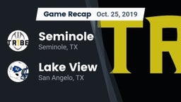 Recap: Seminole  vs. Lake View  2019