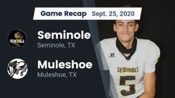 Recap: Seminole  vs. Muleshoe  2020