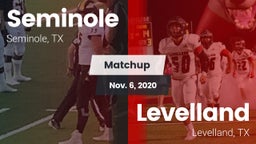 Matchup: Seminole  vs. Levelland  2020