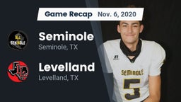 Recap: Seminole  vs. Levelland  2020