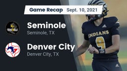 Recap: Seminole  vs. Denver City  2021