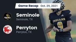 Recap: Seminole  vs. Perryton  2021