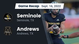 Recap: Seminole  vs. Andrews  2022