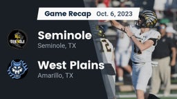 Recap: Seminole  vs. West Plains  2023