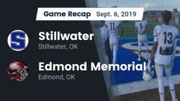 Recap: Stillwater  vs. Edmond Memorial  2019