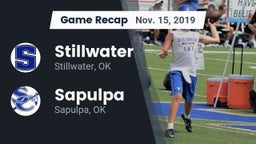 Recap: Stillwater  vs. Sapulpa  2019