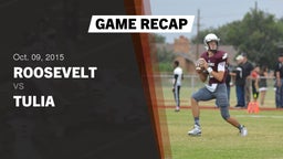 Recap: Roosevelt  vs. Tulia 2015