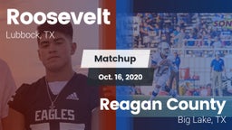 Matchup: Roosevelt High vs. Reagan County  2020