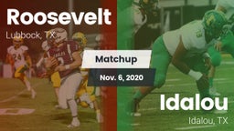 Matchup: Roosevelt High vs. Idalou  2020