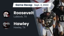Recap: Roosevelt  vs. Hawley  2022
