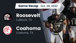 Recap: Roosevelt  vs. Coahoma  2022