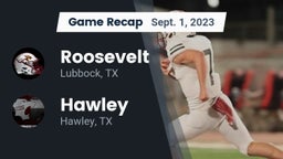 Recap: Roosevelt  vs. Hawley  2023
