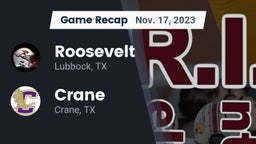 Recap: Roosevelt  vs. Crane  2023