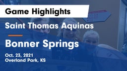 Saint Thomas Aquinas  vs Bonner Springs Game Highlights - Oct. 23, 2021
