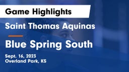 Saint Thomas Aquinas  vs Blue Spring South Game Highlights - Sept. 16, 2023