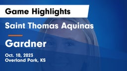 Saint Thomas Aquinas  vs Gardner Game Highlights - Oct. 10, 2023