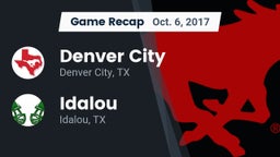 Recap: Denver City  vs. Idalou  2017