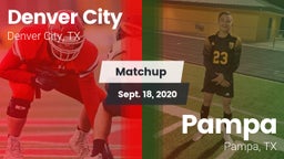 Matchup: Denver City High vs. Pampa  2020