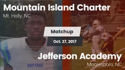 Matchup: Mountain Island Char vs. Jefferson Academy  2017