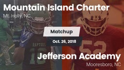 Matchup: Mountain Island Char vs. Jefferson Academy  2018