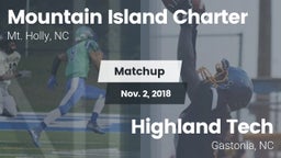 Matchup: Mountain Island Char vs. Highland Tech  2018