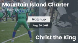 Matchup: Mountain Island Char vs. Christ the King 2019