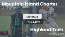 Matchup: Mountain Island Char vs. Highland Tech  2019