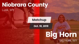 Matchup: Niobrara County vs. Big Horn  2019